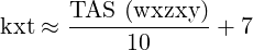       TAS-(w-ę zł y)
ką t ≈     10      + 7
